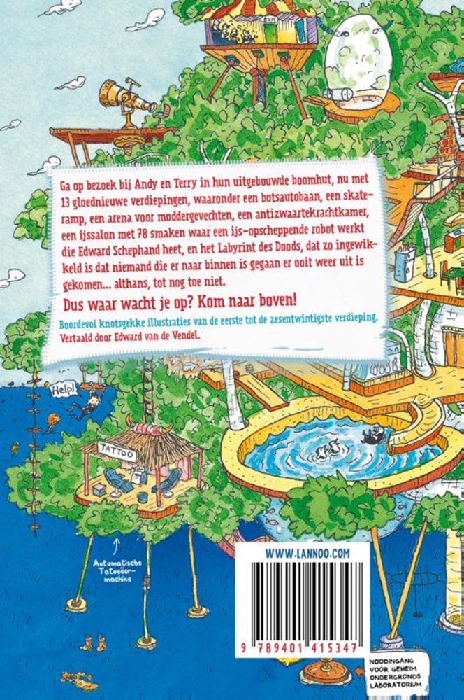 Central Book House, la fantastica casa sull'albero di 26 piani