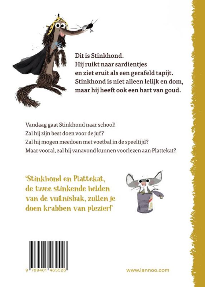 Stinkhond va a scuola - libro per bambini
