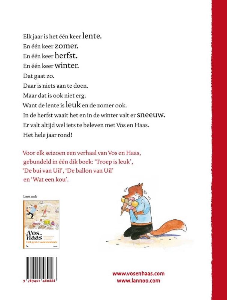 Vos en haas en de seizoenen. 4+