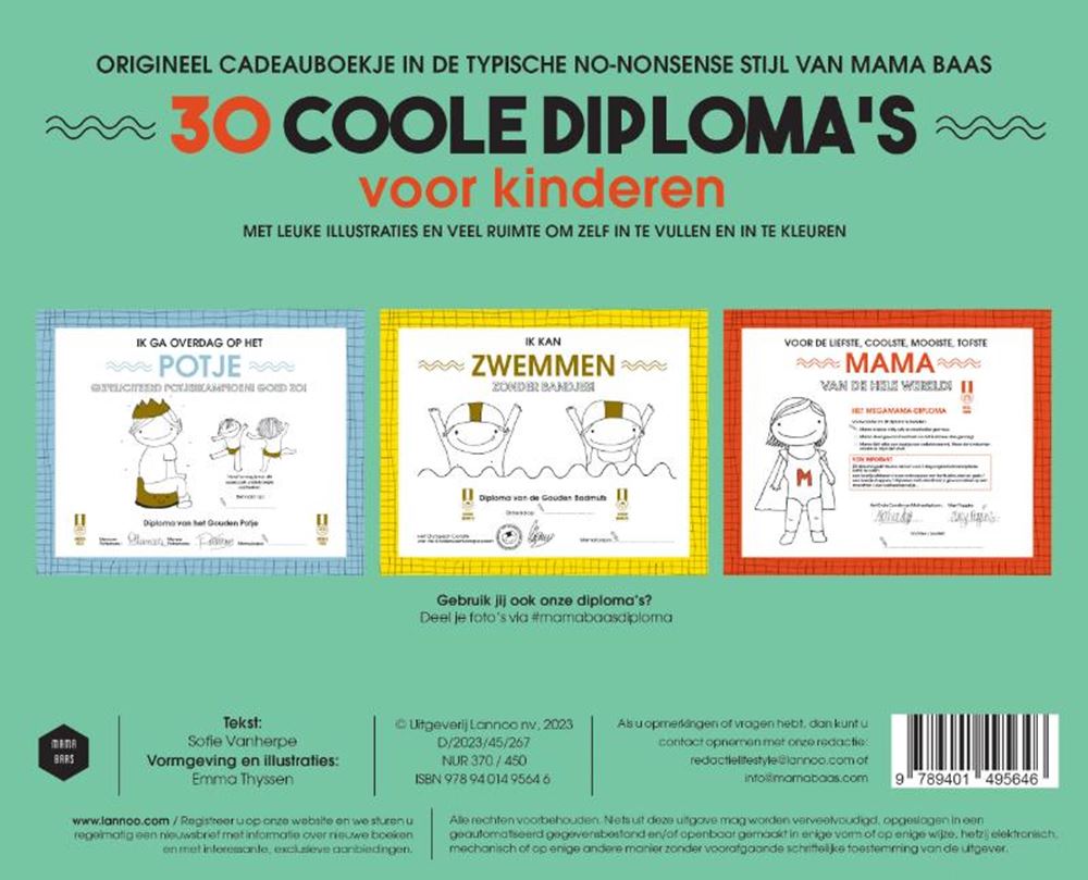 Het grote diplomaboek volwassene