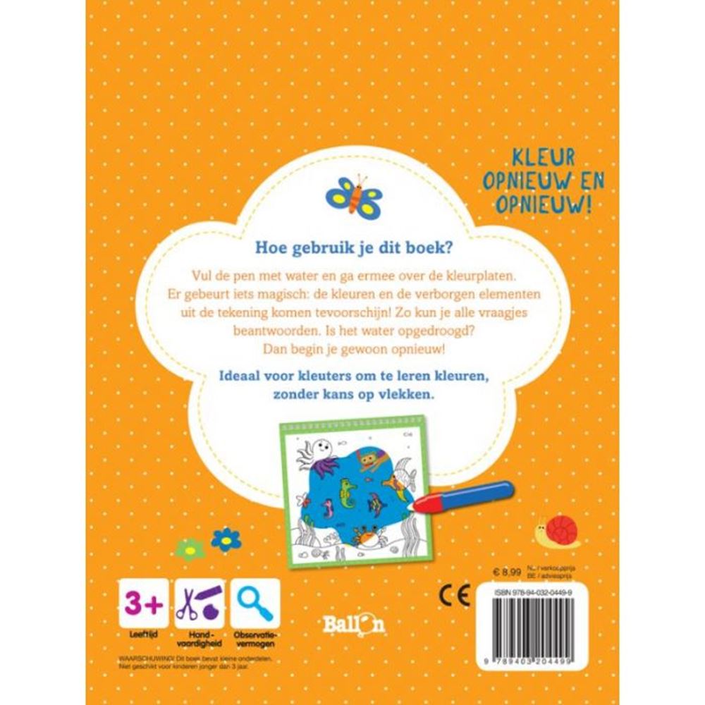 Colorazione standard dell'editore con acqua - zoo