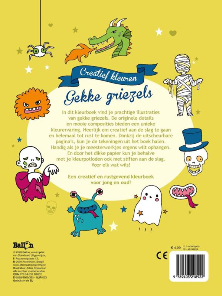 Il libro da colorare standard della casa editrice fa venire i brividi