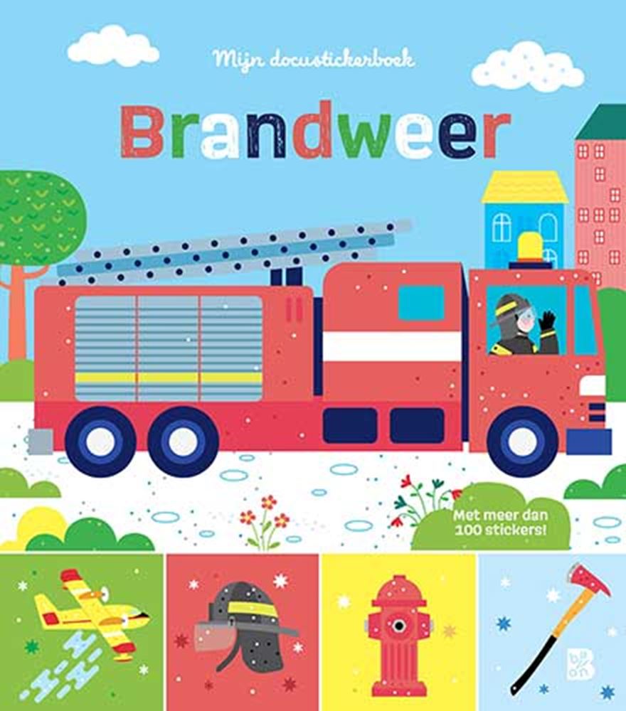 Editore standard il mio libro di adesivi - vigili del fuoco
