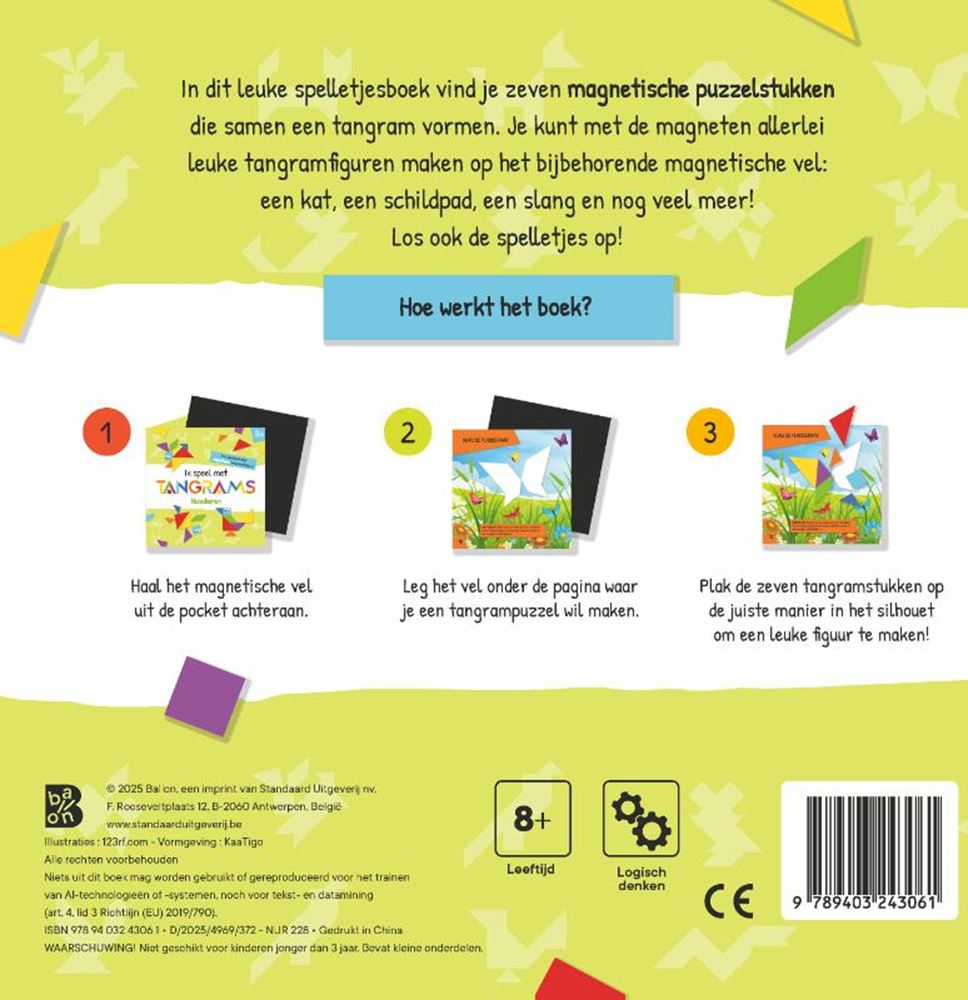 Editor estándar juego con tangrams - mascotas