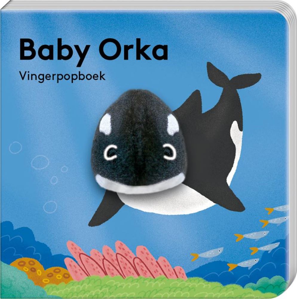 Imagebooks marionette da dito libro animale acquatico baby orca