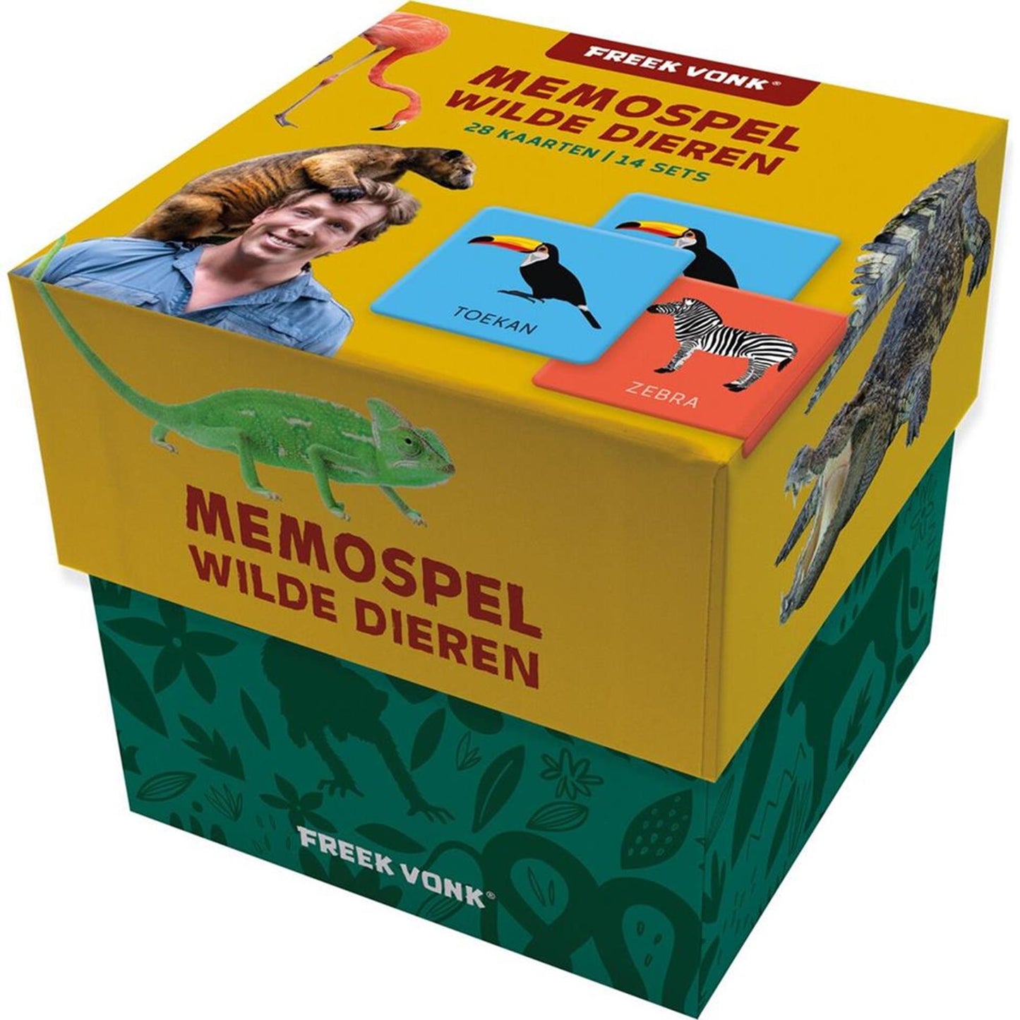 Imagebooks freek spark memo game - animales salvajes
