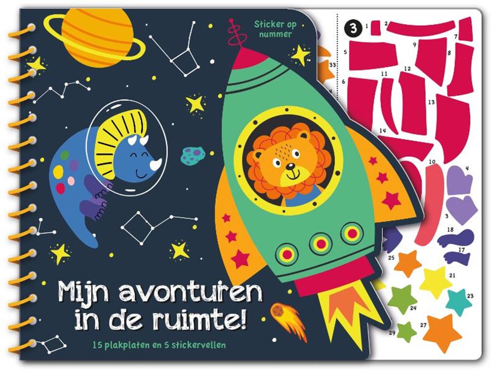 Interstat stickerboek - mijn avonturen in de ruimte