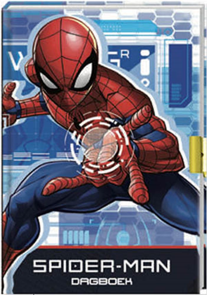 Agenda Interstat con serratura Spiderman