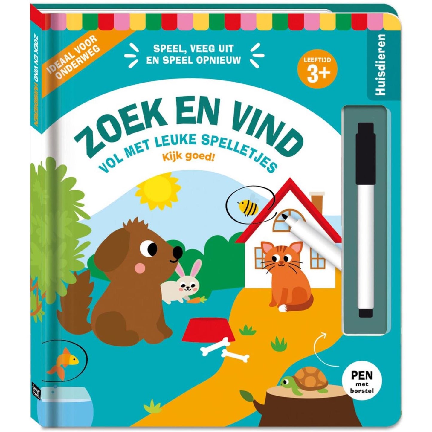 Cerca e trova libri illustrati - animali domestici 3+