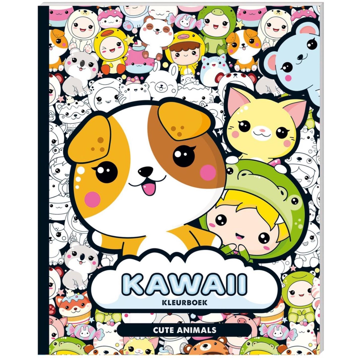 Libro para colorear Imagebooks kawaii - animales lindos