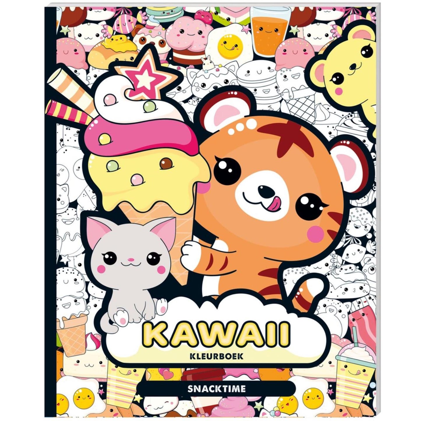 Imagebooks Libro da colorare kawaii - merenda