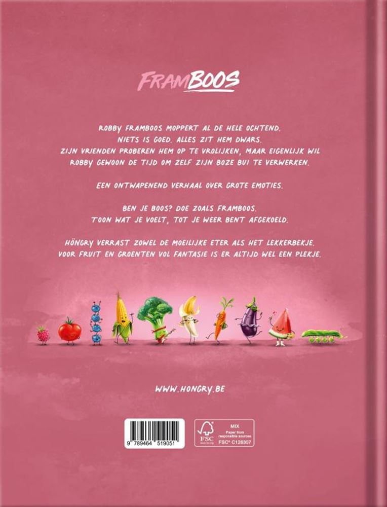 Prentenboek: framboos 2+