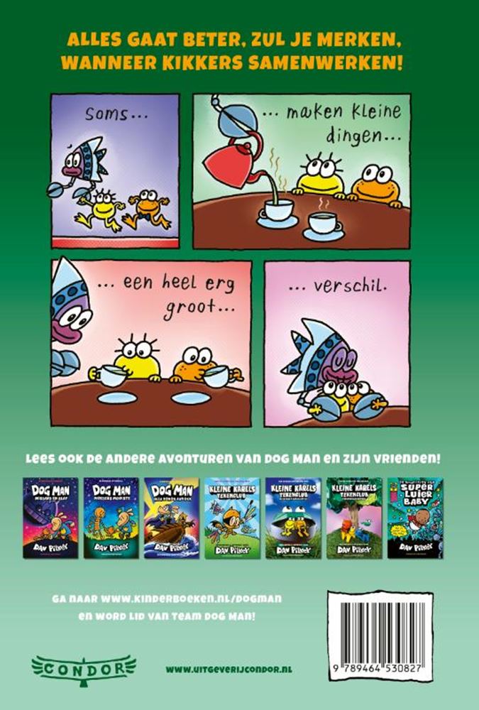 Kleine karels tekenclub 4 - samen staan