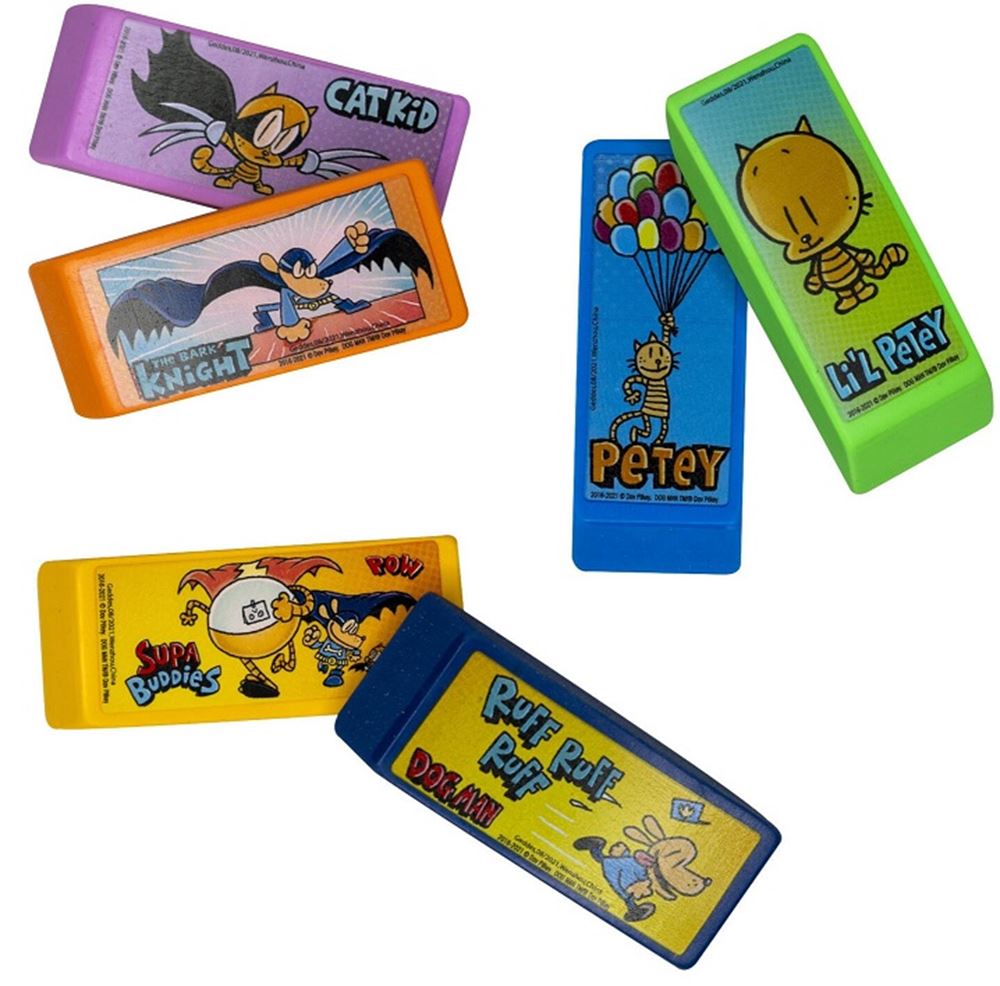 Dog man gummen. 24 stuks. 6 ass