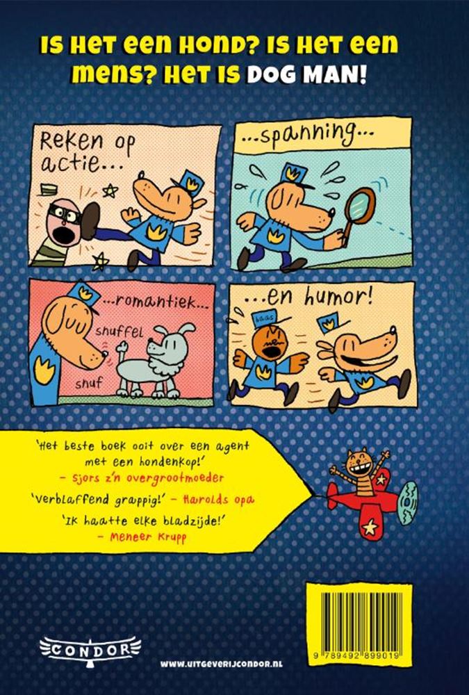 Libro per bambini dell'editore WPG Dog Man