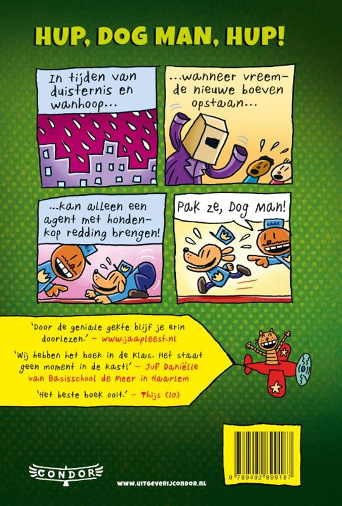 L'uomo cane Centraal Boekhuis si scatena!
