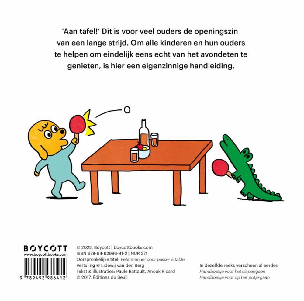 Manual para comer en la mesa 2+