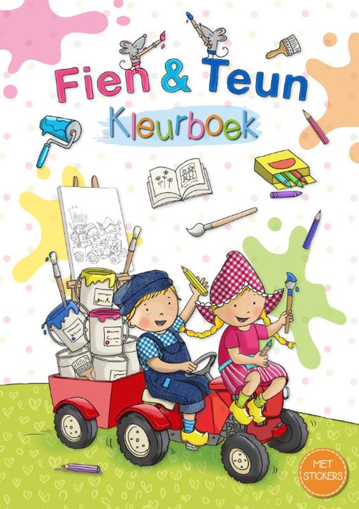 Libro da colorare fien teun degli editori WPG