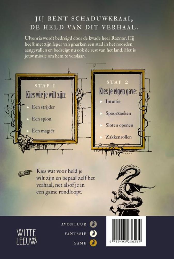 Libro de juegos: el cuervo de las sombras. 10+