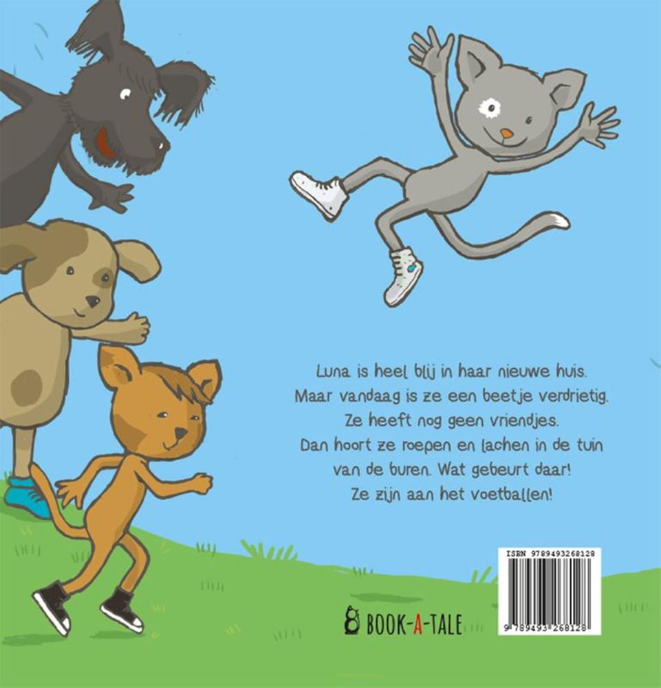 Libro ilustrado: ¡Luna quiere jugar al fútbol!
