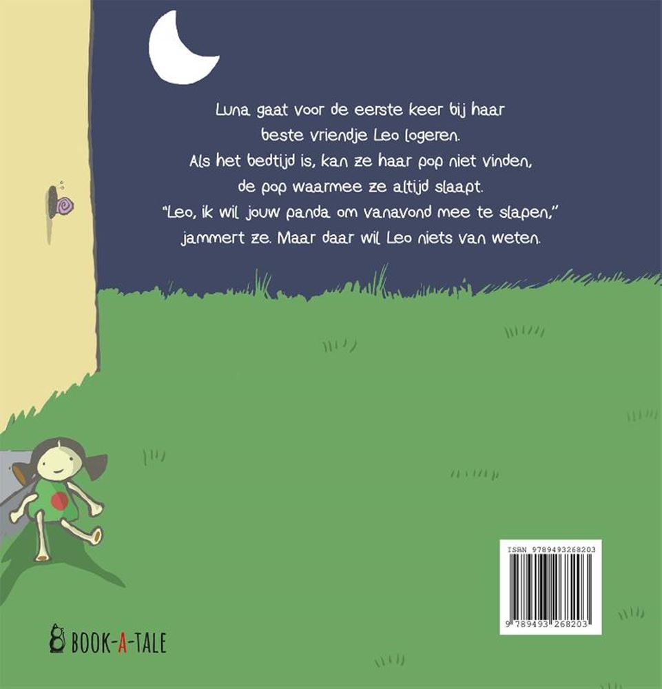 Libro ilustrado: ¡Luna se va a quedar! 3+