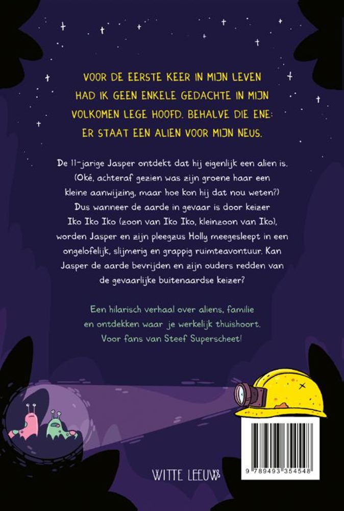 Libro de cuentos: ¡ups, soy extraterrestre! 8+