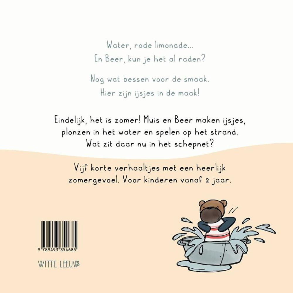 Libro de cuentos: Verano con ratón. 4+