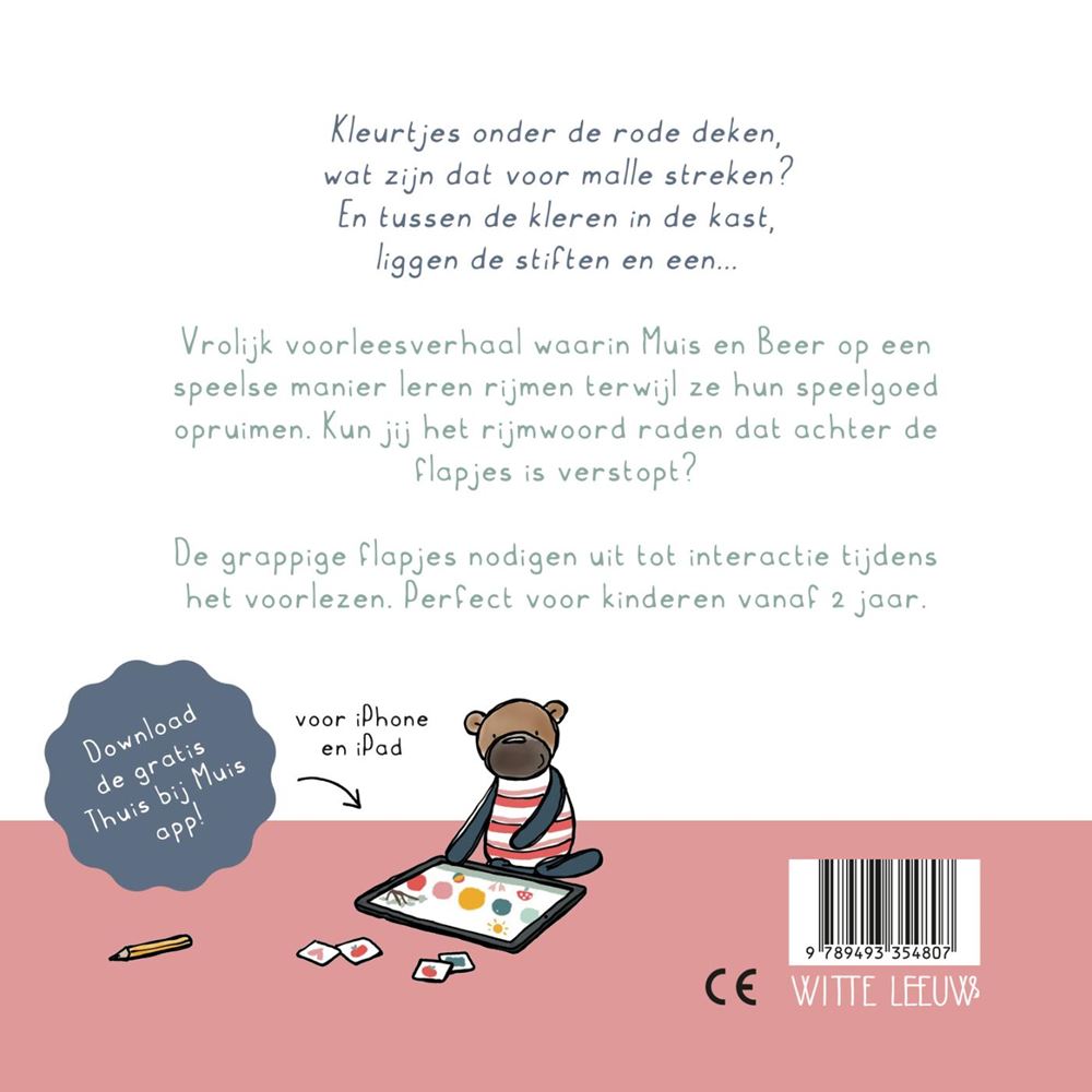 Libro de cartón: busca y rima con el ratón 2+