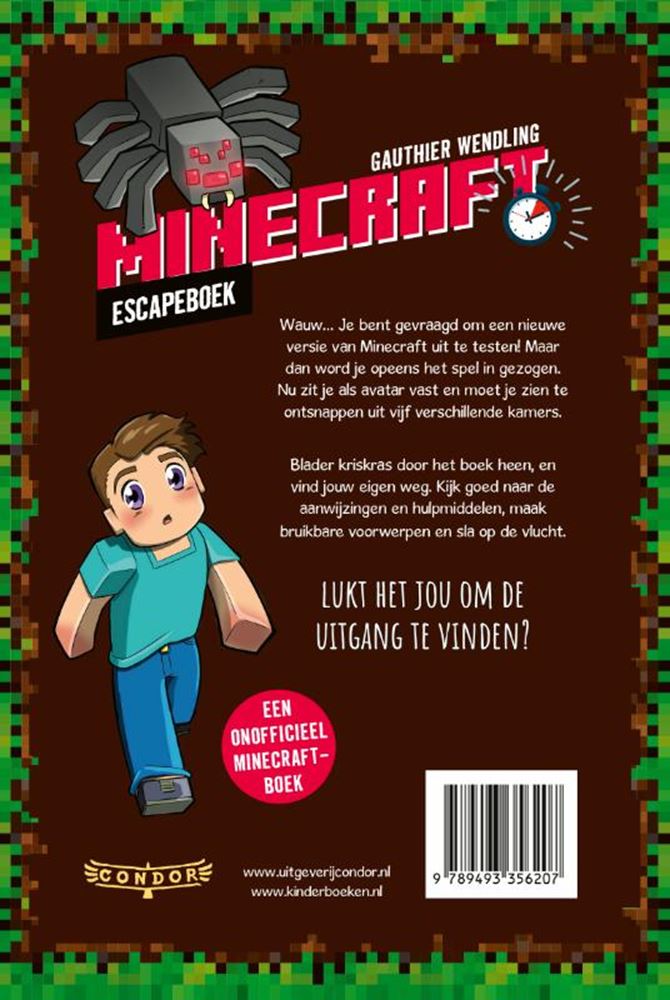 Libro de escape de Minecraft 9+
