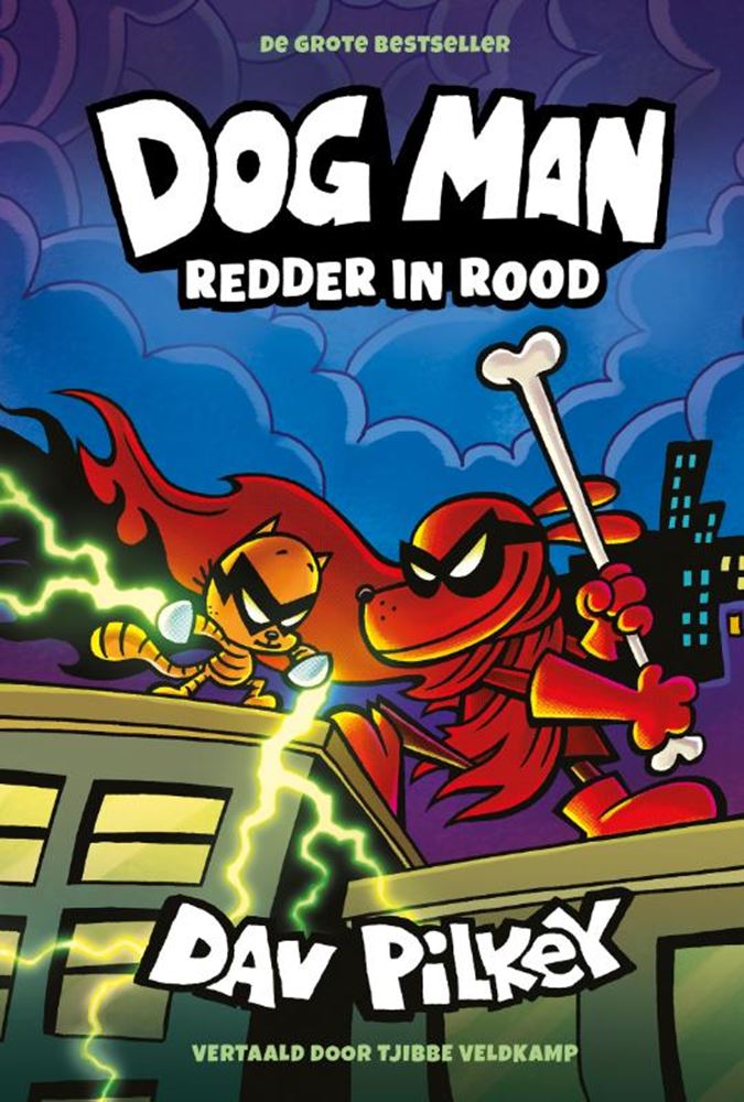Editori WPG dog man 12 - dog man: salvatore in rosso libro per bambini