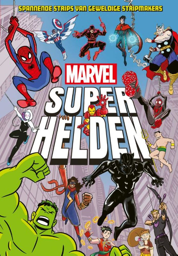Libro de cuentos: superhéroes marvel 7+