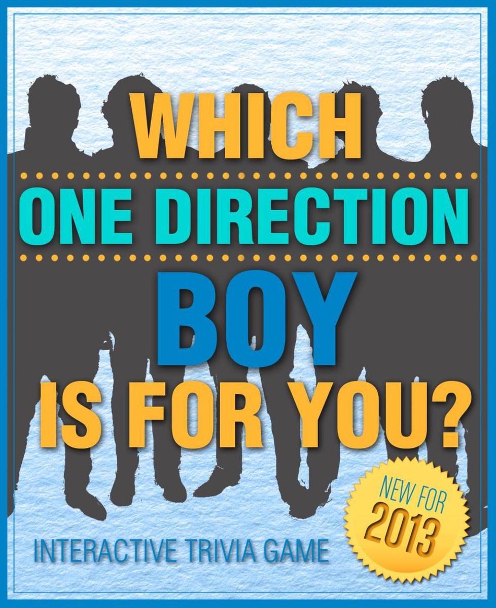 Ty, ¿cuál chico de One Direction es para ti? - Prueba de juego de trivia personal divertida e interactiva: ¡cien (100) preguntas repletas de resultados precisos para descubrir tu amor en One Direction! (versión a)