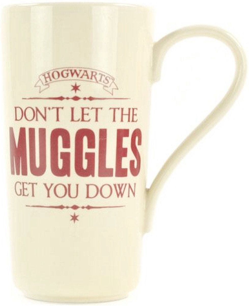 Fan della Piramide Harry Potter - Mug Latte - Babbani