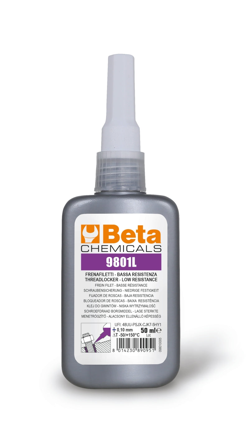Beta 9801l thread borgent loctide a bassa resistenza 20ml