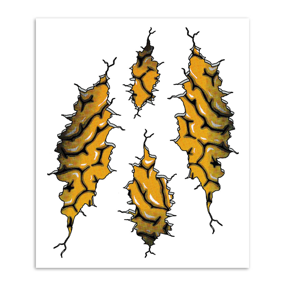 Pegatina Juego de cerebro