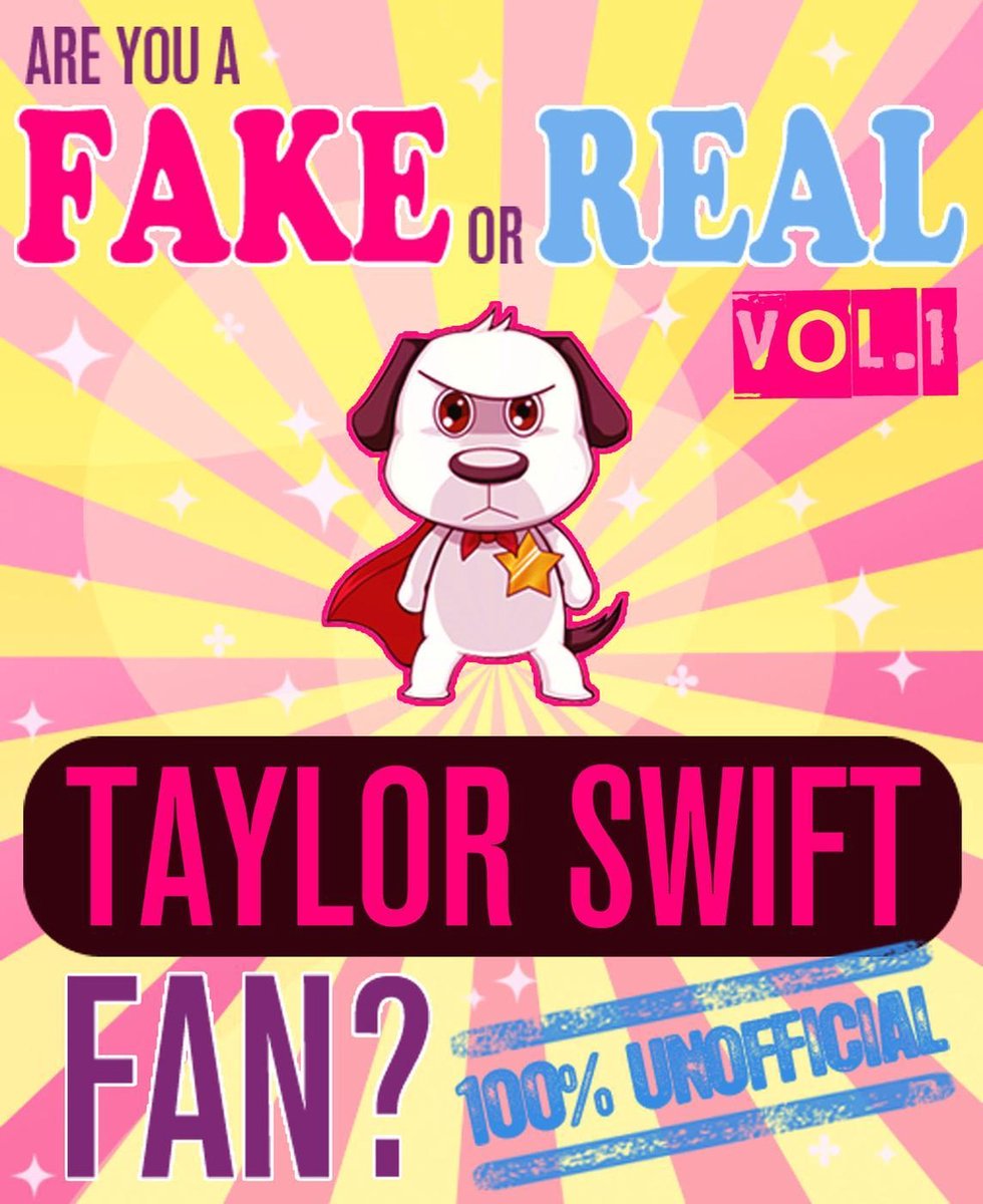 ¿Eres un fan falso o real de Taylor Swift? Volumen 1: el juego de viajes de trivia de hechos y preguntas 100% no oficial
