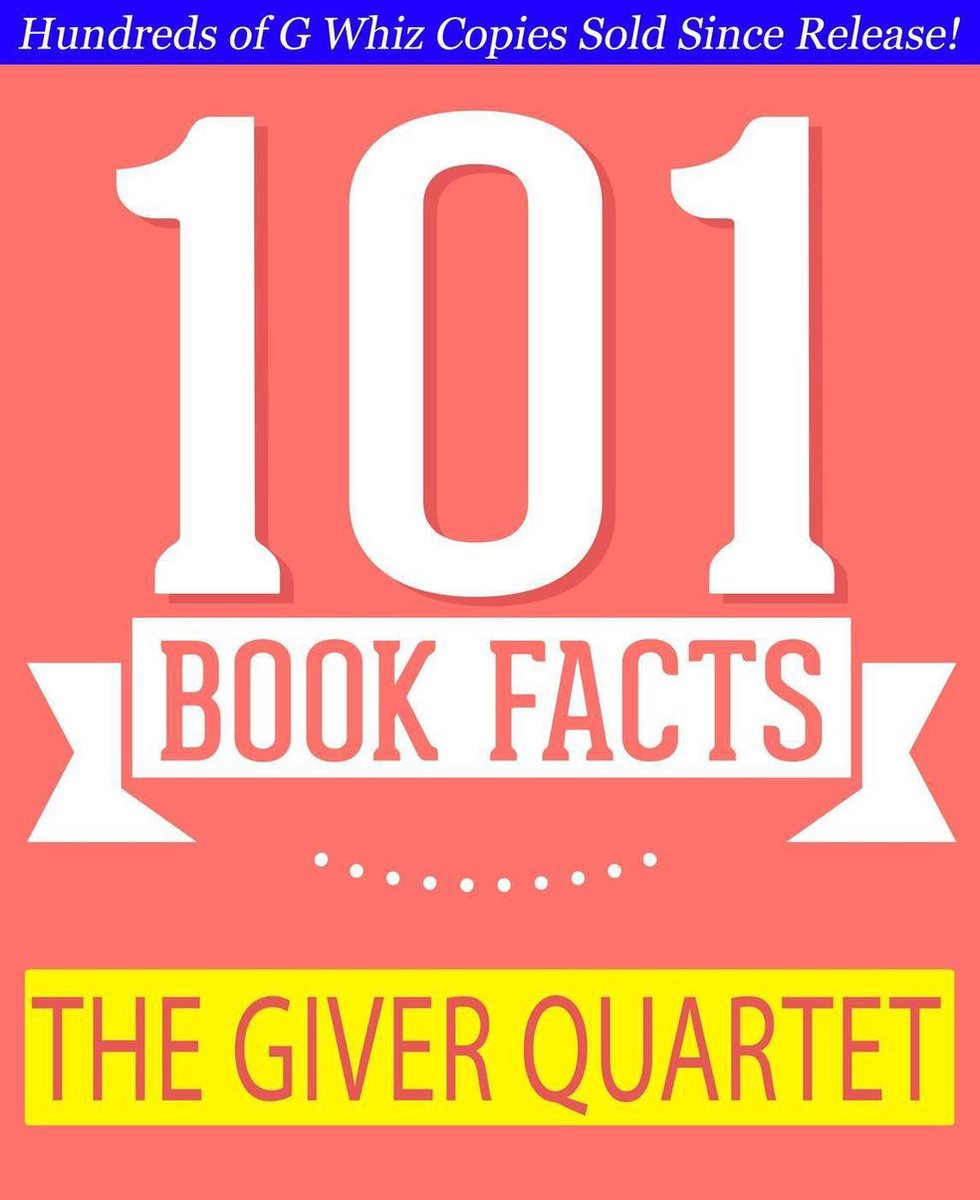 Gwhizbooks.com - el cuarteto de donantes - 101 datos sorprendentes que no sabías