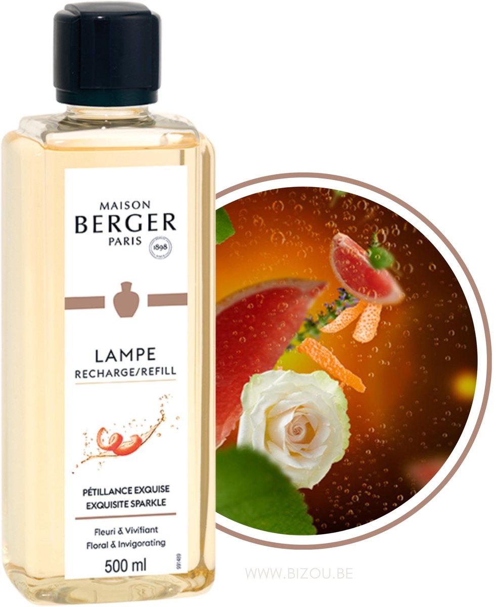 Lampe berger maison berger - petillance squisito profumo per la casa da 500 ml - profumo festivo
