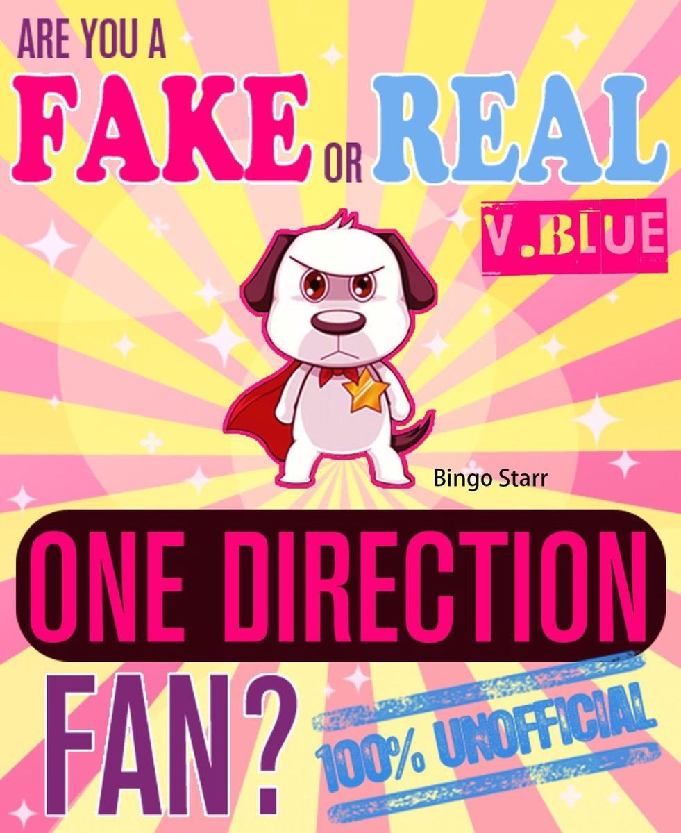 Sei un fan falso o vero dei One Direction? versione blu: il gioco da viaggio con quiz e curiosità non ufficiale al 100%.