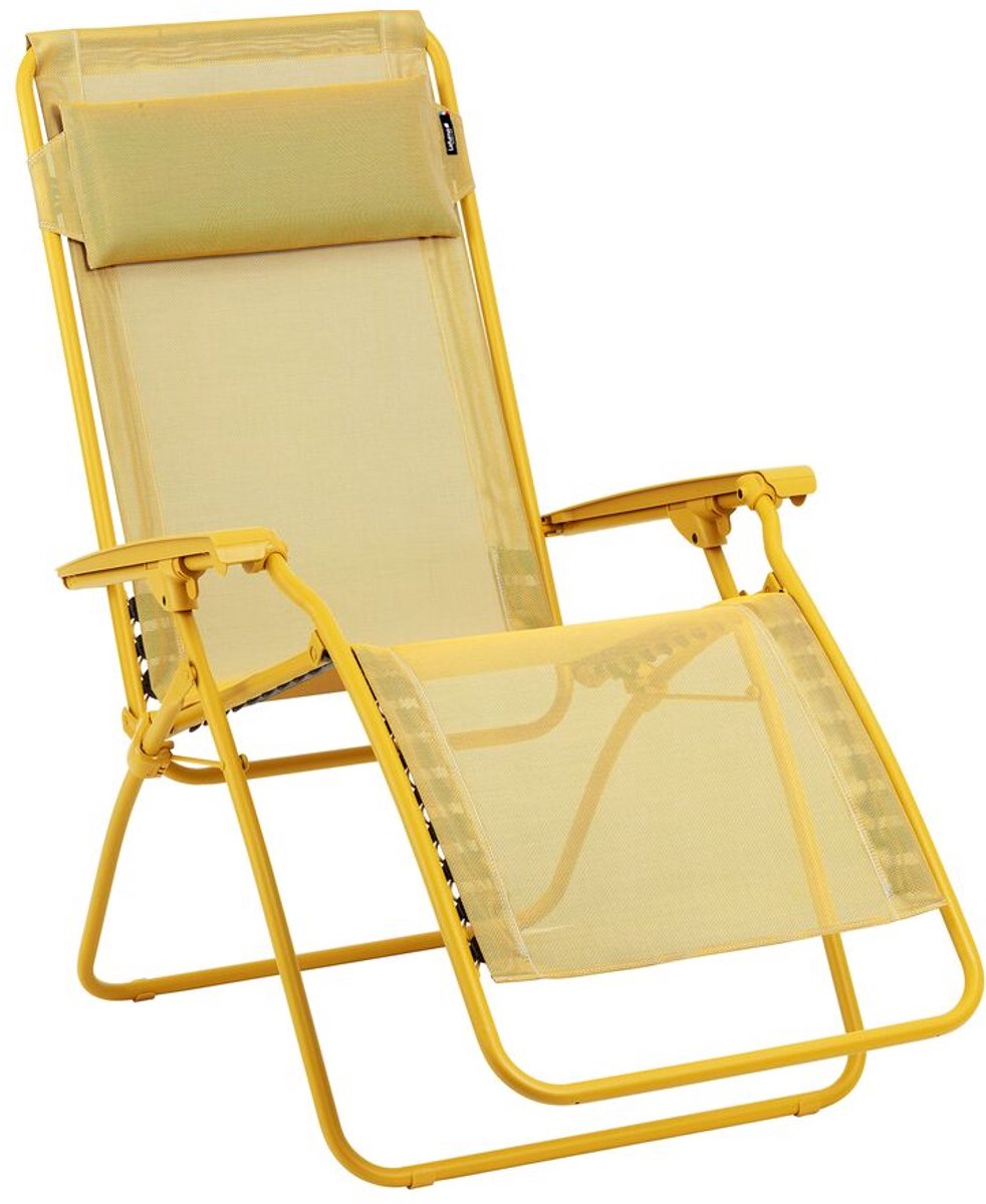 Lafuma r clip - relaxstoel - verstelbaar - inklapbaar - zero gravity - color block - miel
