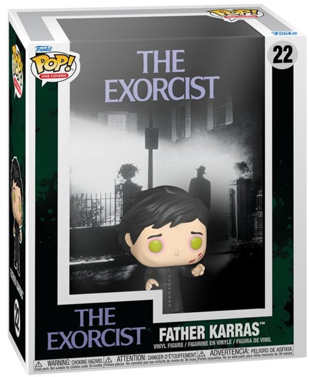 Funko the exorcist damien karras (pop! vhs covers) vinylfiguur 22 unisex pop! - neutraal - standard