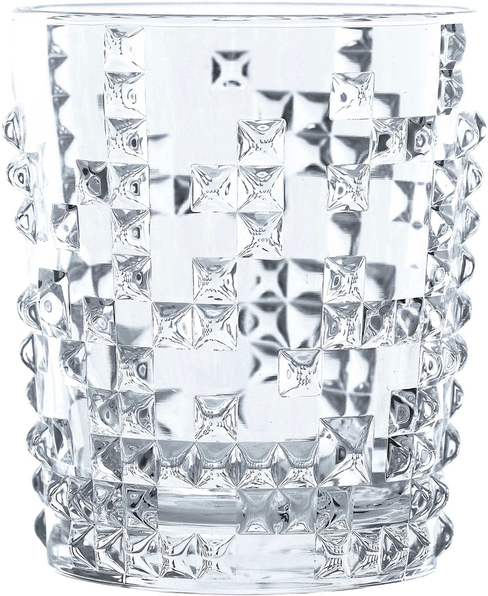 Nachtmann - bicchiere da whisky 'punk' - 348 ml - set da 4 pezzi