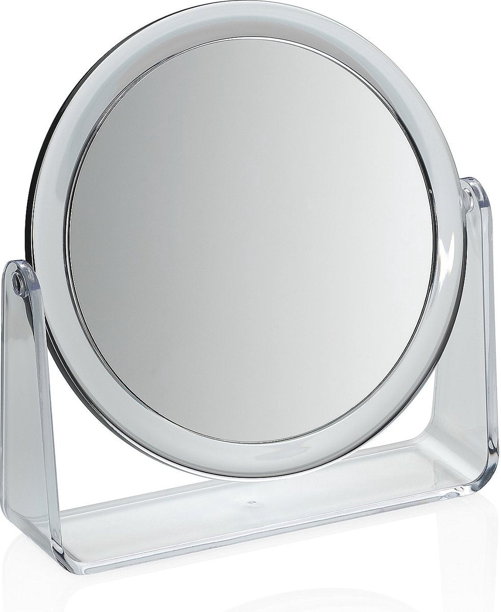 Bagno Kela - specchio via ø 20 cm - plastica - trasparente