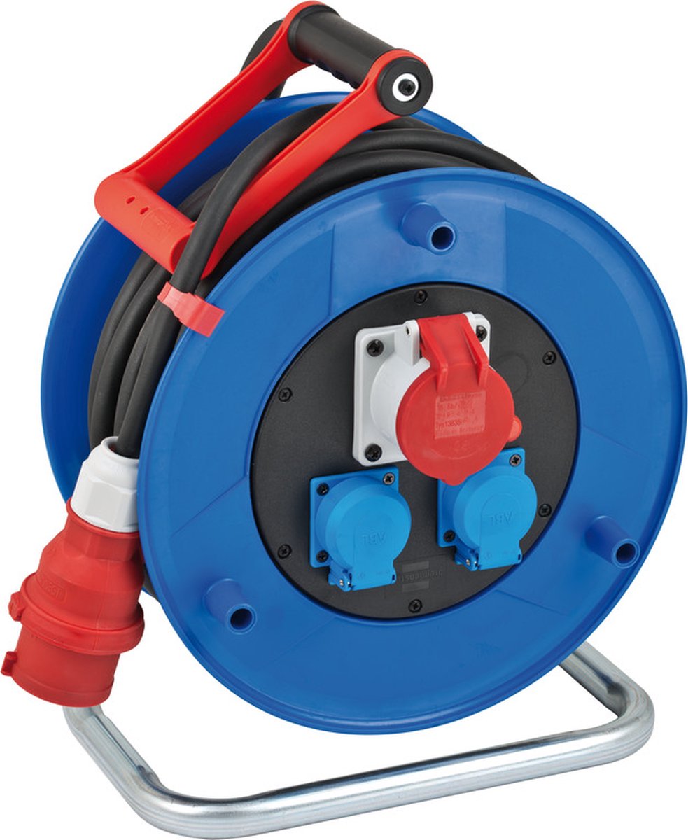 Brennerstuhl garant cee 1 avvolgicavo ip44 per cantieri commerciali ed edili, ip44 20m