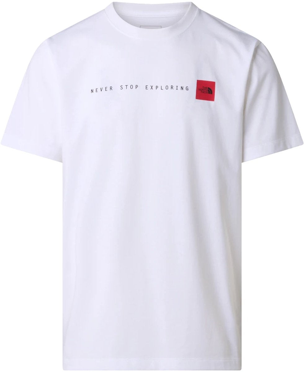 The north face m nse reg ss tee-graphic heren outdoorshirt - tnf wit