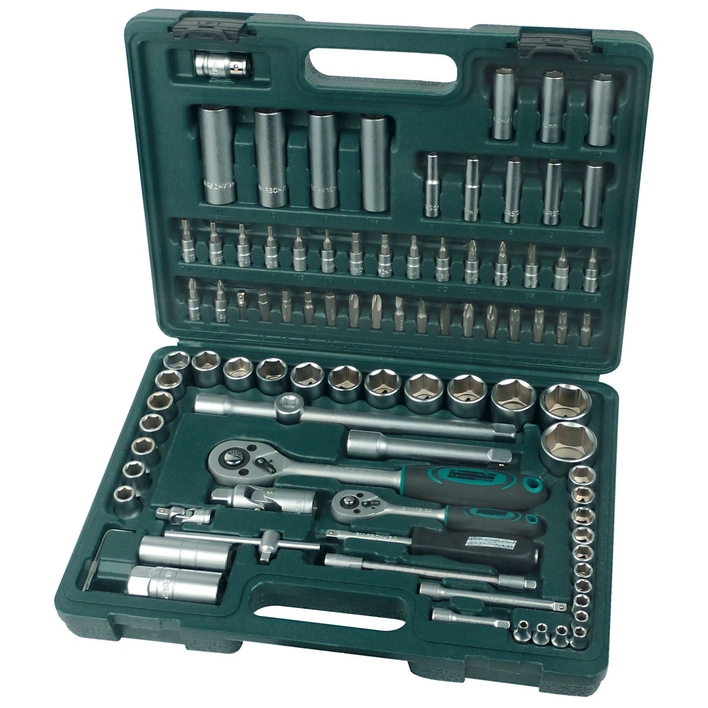 Scatola portaprese Brüder Mannesmann 94 pezzi 1 4+1 2 (hobby) - 98410