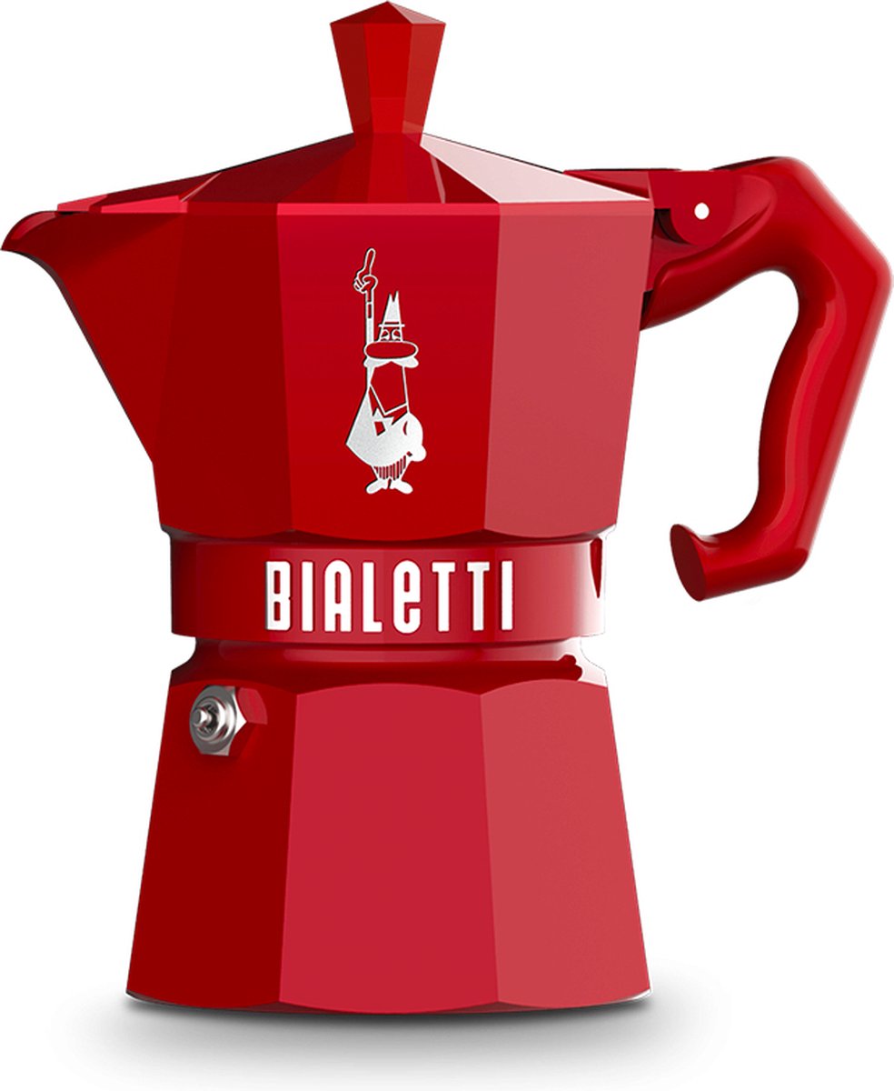 Bialetti moka esclusiva moka express rossa