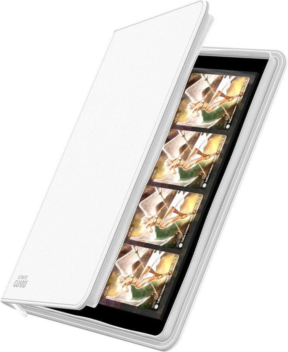Ultimate guard zipfolio 320 xenoskin de 16 bolsillos - blanco