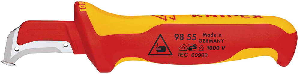 Cuchillo de desmantelamiento de knipex 9855sb