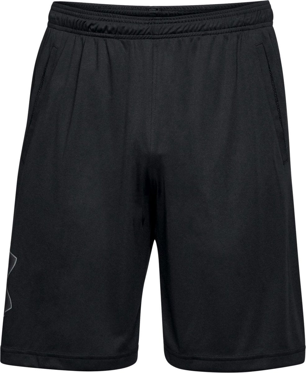 Under armour ua tech graphic short-blk heren sportbroek - zwart - graphite